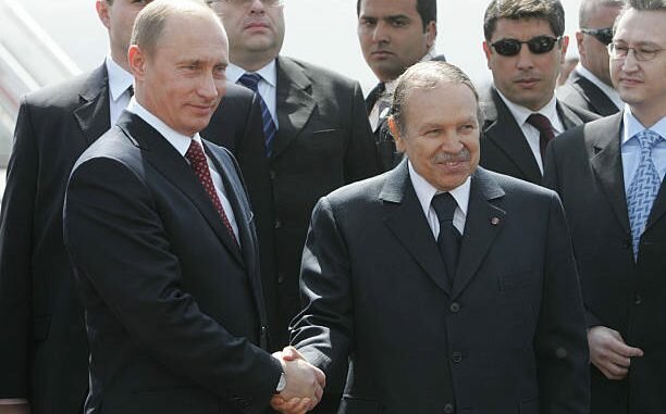 Bouteflika with Putin